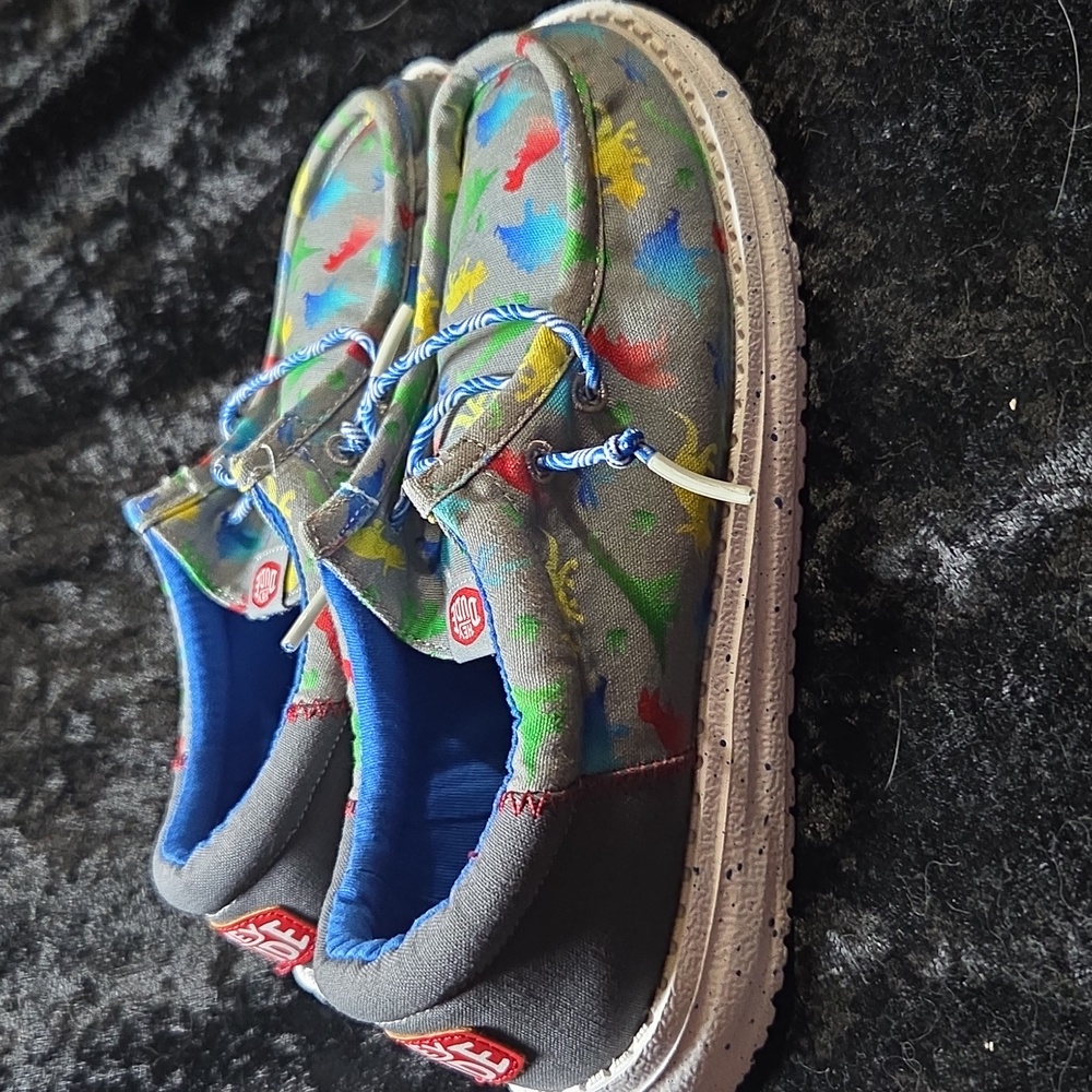 Hey Dude Boy's Wally Funk Dinomite Shoes - Picture 2 of 7